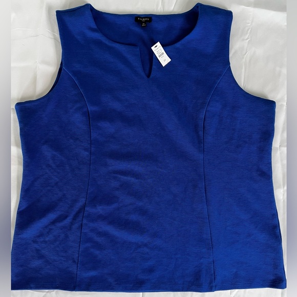 Talbots Tops - Blue Talbots Plus Top 2X